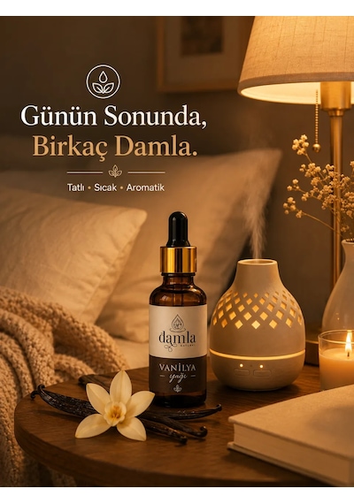 Biodamla Natural Vanilya Yağı 10 Ml