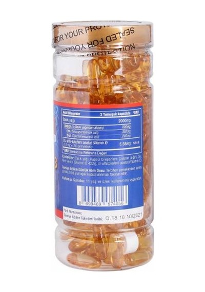 Vitapol Omega 3 Balık Yağı 2X200 Softgel