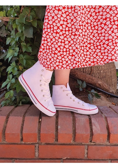 Beyaz Unisex Bağcıklı Keten Bilekli Çocuk Genç Yetişkin Sneaker Günlük Spor Ayakkabı Convers Sneaker Beyaz Beyaz Unisex Bağcıklı Keten Bilekli Çocuk Genç Yetişkin Sneaker Günlük Spor Ayakkabı Convers Sneaker Beyaz