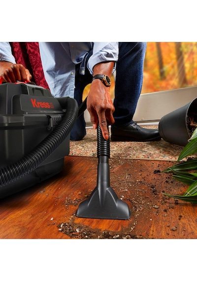 Kress Kh035.9 20volt 250w/17kpa Flexi Esnek Hortumlu Şarjlı Isla