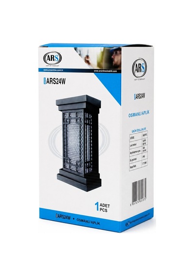 Ip66 50.000 Saat Led Ömrü 22w Osmanlı Led Aplik Duvar Lambası Ars-348952 Bx40 Diğer