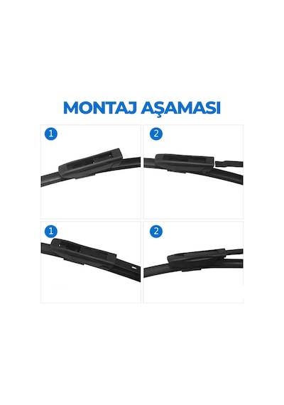 Rbw Muz Silecek Takımı Dacia Duster 2018-2022 İle Uyumlu