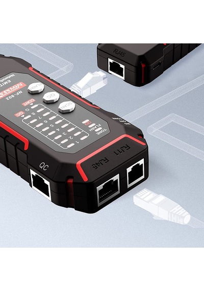 Noyafa Nf-802 Rj11 Rj45 Lan Çok Işlevli Kablo Test Cihazı