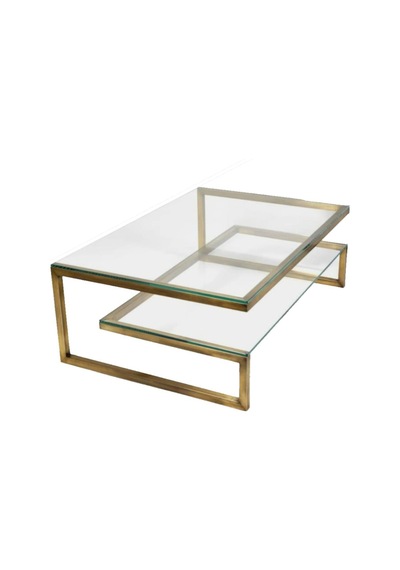 Gonca Gold Metal Orta Sehpa