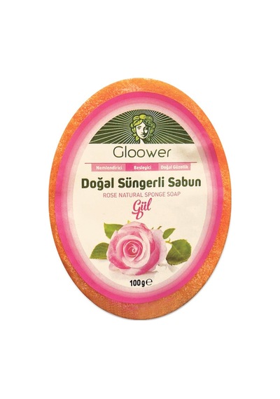 Süngerli - Gül Sabun 120 G Paket Gül