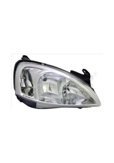 Opel Corsa 2005-2009 Ön Far Elektrikli Sağ Oem No: 93185147