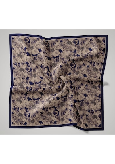 Silk Home Velora Eşarp 161001-16 Morcivert, Vizon, Krem
