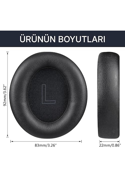 Için Q30 Q30bt Ve Q35 İle Uyumlu Deri Kulaklık Pedi Hafızalı Yüksek Kaliteli Materyal Kulaklık Süngeri