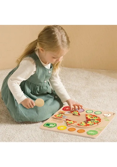 Classic World Ahşap Pizza Yapbozu 40066