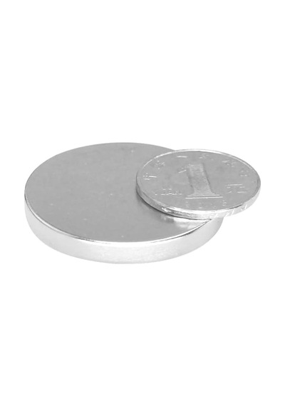 3 Adet 40x5 Mm Yuvarlak Güçlü Neodyum Mıknatıs Çap 40mm Kalınlık 5mm