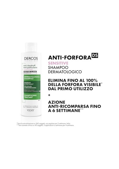 Dercos Anti Dandruff Hassas Saç Derisi İçin Kepek Karşıtı Şampuan 200 Ml