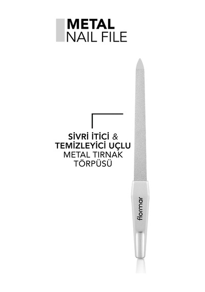 Sivri İtici & Temizleyici Uçlu Metal Tırnak Törpüsü 8682536090810