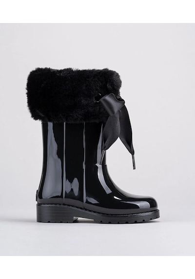 Igor W10239 Campera Charol Soft 002-negro Çocuk Yağmur Çizmesi Siyah