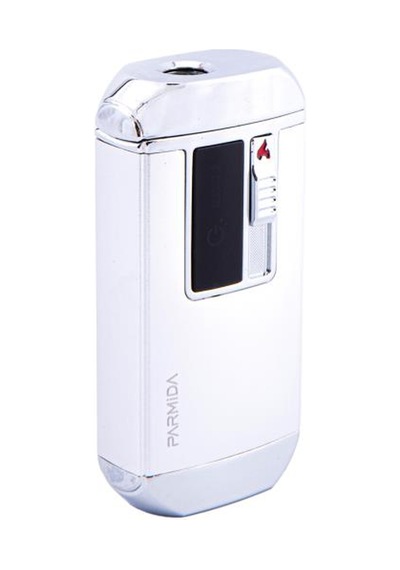 Gümüş Multifonksiyonel Çakmak Tek Torch Pürmüz Puro Çakmağı, Elektrikli Çakmak, Powerbank, El Feneri - Tr4682