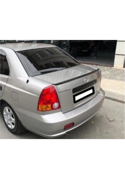 Spoiler Hyundai Admire Bagaj Üzeri Çıta Spoiler Pianoblack Parlak Siyah Çift Taraflı Bantlı 115 Cm