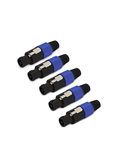 40 Lı Konnektör Seti Xlr Dişi - Erkek 6.35mm Jak Nl4 Speakon