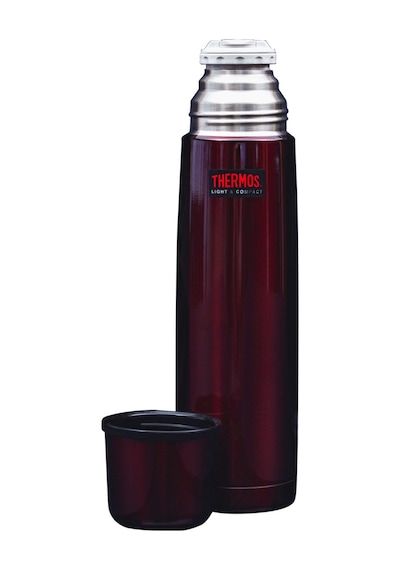 Thermos Fbb Light&compact Staınless Steel 185199 Midnight Red 1l - 5010576851994 - Sıcak:24 Saat Soğuk:24 Saat K M Bordo