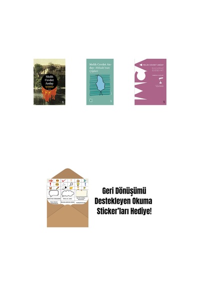 Aylaklar Ciltli + Everest Açıkhava 3 - Mikado Nun Çöpleri + Suçumuz Edebiyat + Okuma Sticker'ları