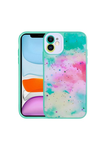 Zore İphone 11 Uyumlu Kamera Korumalı Sert Desenli Ogaa Pami Kılıf-no5
