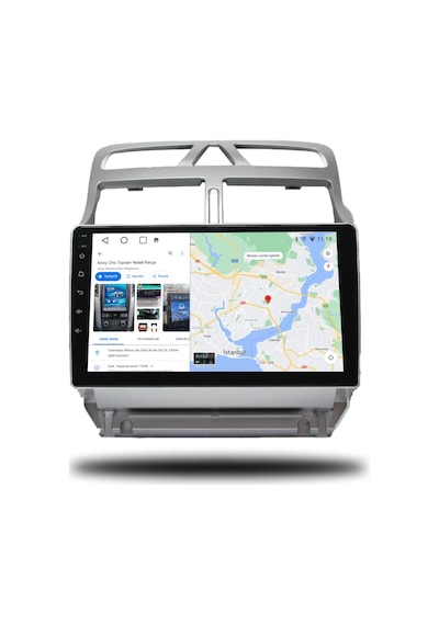 Oskodi Peugeot 307 Android Carplay Multimedya 2001-2008 4gb Ram + 64gb Hafıza