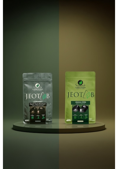 Jeotab Organik Gübre + Leonardit Toprak Düzenleyici %100 Doğal Yavaş Salınımlı Tablet 2x250g 1000