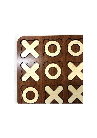 2 Kişilik Xox Oyunu Eğlence Ahşap Mdf