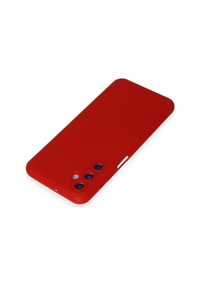 Samsung Galaxy M14 5g Kılıf Nano İçi Kadife Silikon - Kırmızı