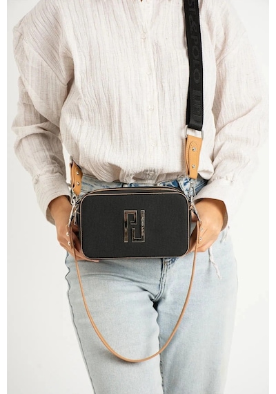 Just Polo Kadın El Ve Omuz Çantası 6016mh Siyah Camel 10070615