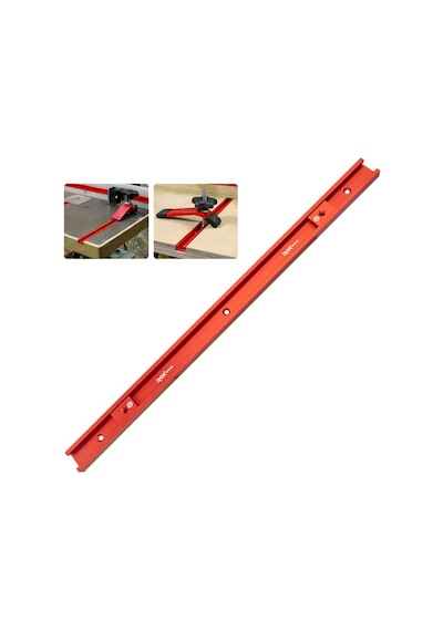 Rox Wood 0371 Ahşap İşleme T Kanallı Tezgah Kılavuz Rayı 50 Cm