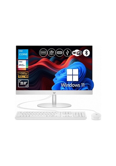 HP ProOne 240 G10 B6JC3ES-ATL12 i5-1334U 8 GB 512 GB SSD 23.8" W11P AIO Masaüstü Bilgisayar
