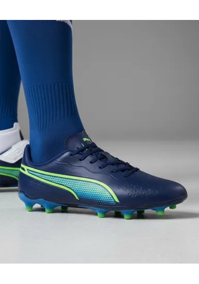 Puma King Match Fg/ag Erkek Futbol Krampon Mavi