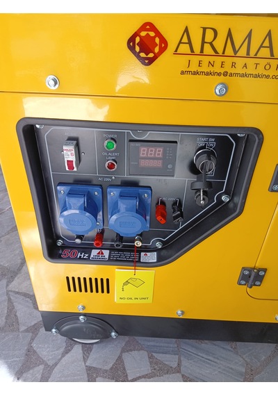 Armak PDA13500TEK 13.7 KVA Dizel Trifaze Kabinli Portatif Jeneratör