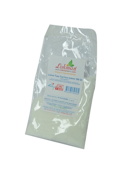 Lokman Avm Limon Tuzu Toz İnce Çekim 100 G
