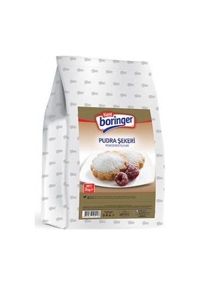 Kent Boringer Pudra Şekeri 3 KG