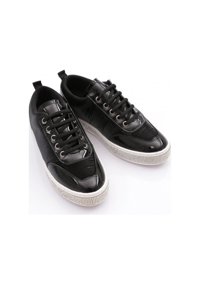 Dgn 2412 Kadin Sneaker Ayakkabi 2412-1571-R1645 Siyah
