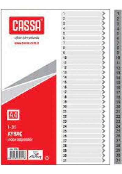 Cassa Seperatör 1-12 Renk 7229