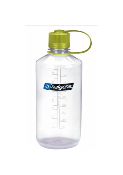 Nalgene 32oz Nm Clear W/green Loop-top Closure