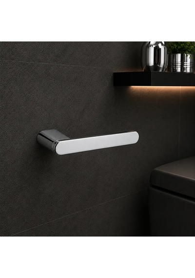 System Ovalin Tuvalet Kağıtlığı Krom Renk 25x63x159 Mm Ba1025 002 Cr Çok Renkli