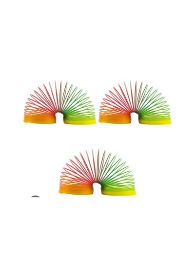 2 Adet Büyük Boy Rainbow Renkli Stres Yayı