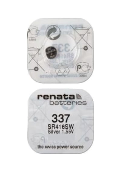 Renata 337 SR416SW 1.55V Saat Pili