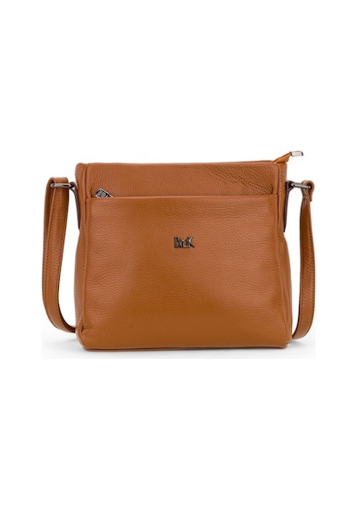 Bilik Deri Taba Soft Deri Kadın Çapraz Askılı Çanta Blm 1545 Taba Soft Deri Taba