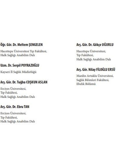 Halk Sağlığı Hizmetleri Sunumunda Öncelikler Ve Temel Yaklaşımlar