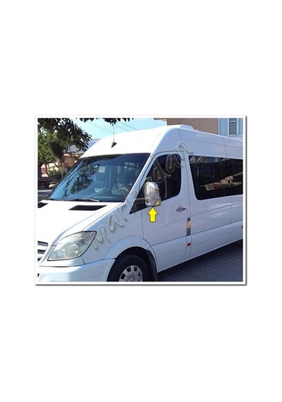 Db Chrome Mercedes Sprinter Krom Ayna Kapağı 2006-2018 2 Parça Ab