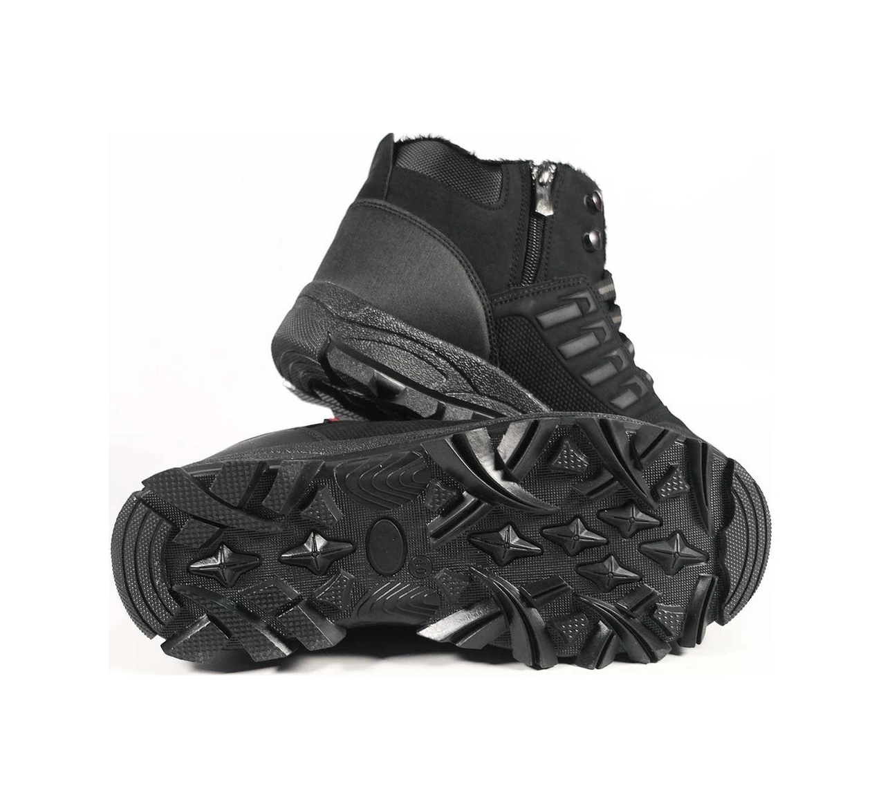 X-step Poliüretan Füme Erkek Suya Dayanıklı Outdoor Bot - Siyah - 38 Siyah