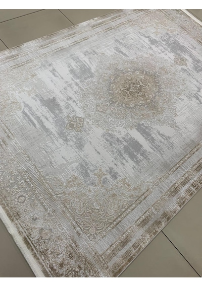 Merinos Halı Therapy 79820 070 Serisi Akrilik Salon Oturma Yatak Odası Halısı Gri - Kahve