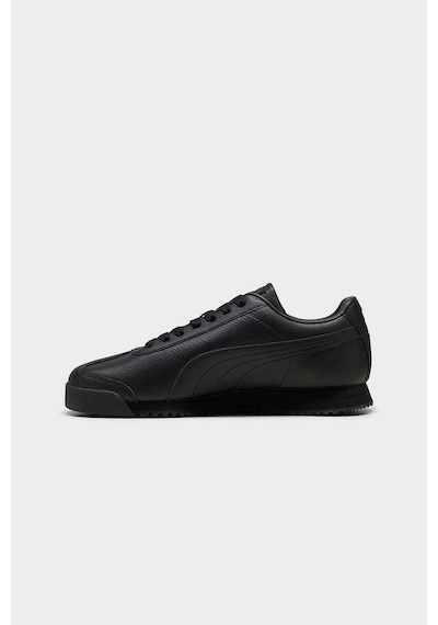 Puma Roma Beyaz Hakiki Deri Erkek Sneaker Siyah