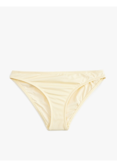Koton Standart Bel Astarlı Bikini Altı Sarı 5sak00210mm Sarı