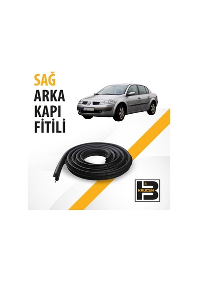 Renault Megane 2 Sedan Sağ Arka Kapı Fitili Bm04181