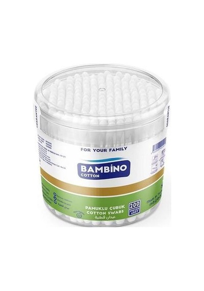 Bambino Kulak Çubuğu Kare 200pcs