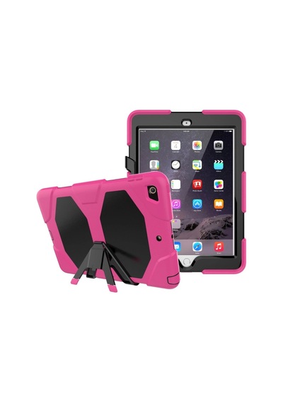 Apple İpad 5 Air 9.7 Kılıf Griffin Tablet Kapak - Pembe Arka Kapak